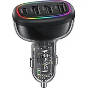 Usams  Samochowoa 1Xusb-C 3Xusb-A C34 48W 3AC Pd Cc170Cc01 Us-Cc170 Usa900 6958444902500
