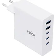 Verico Ladegerät Mojo Gan 140W Pd, 5-Port Usb-A  Usb-C Wh retail 4Oj-Abgwe1-N1 4713095609169