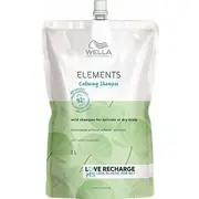 Wella WellaProfessionals Elements Calming Shampoo łagodzący  do włosów Refil 1000Ml 4064666052748