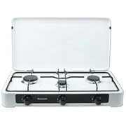 Countertop Hob Gas Ravanson K-03Tb White 3 zones  K-03T 5902230901414 Agdravktu0014