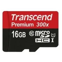Karta Transcend Premium Microsdhc 16 Gb Class 10 Uhs-I/U1  Ts16Gusdcu1 0760557825029 663824