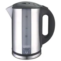 Adler Ad 1216 electric kettle 1.7 L Black,Silver 2200 W  5908256830646 Agdadlcze0025