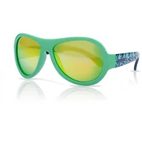 Shadez Designer Leaf Print Green Junior bērnu saulesbrilles, 3-7 gadi Shz 44  0738964555488