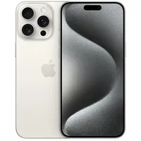 Apple iPhone 15 Pro Max 17 cm 6.7 Dual Sim iOS 5G Usb Type-C 512 Gb Titanium, White  Mu7D3Sx/A 195949049125