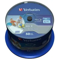 Verbatim Bd-R 25 Gb 6X 50  43812 5002394243815