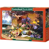 Castorland Puzzle 2000 Elegant Still Life With Flowers, Eugene Bidau 200276  5904438200276