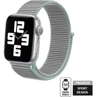 Crong Pasek Nylon do Apple Watch 38/40Mm  Grey Crg-40Nlb-Pgr 5907731987899