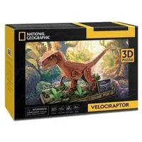 Cubic Fun Puzzle 3D National Geographic Welociraptor  306-Ds1053H 6944588200534