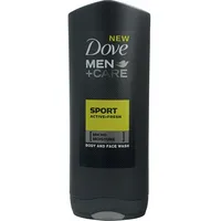 Dove  Żel pod prysznic Men Care Micro Moisture Body And Face Wash Active Fresh 400Ml 8717163634615