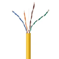 Gembird Upc-5004E-Sol-Y Cat5E Utp Lan cable Cca, solid, 305M, yellow  8716309123952 Kgwgemsic0024