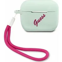 Guess Etui  Guacaplsvsbf Silicone Vintage do Airpods Pro - Gue870Blufcs 3700740495483