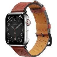 Hurtel Strap Leather  Apple Watch Se, 8, 7, 6, 5, 4, 3, 2, 1 41, 40, 38 mm bransoleta 9145576276273