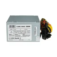 iBox Cube Ii power supply unit 500 W 204 pin Atx Silver  Zic2500W12Cmfa 5901443051978 Zasiboobu0030