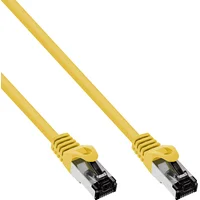 Inline Patch Cable S/Ftp Pimf Cat.8.1 halogen free 2000Mhz yellow 1M  78801Y 4043718287512