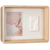  Baby Art deep frame wooden mazuļa pēdiņu rociņu nospieduma izveidošanai 3601099200 3220660320097