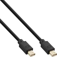 Kabel Inline Mini Displayport 1.4 Cable M/M, black/gold, 2M  17122P 4043718292561