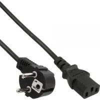 Kabel  Inline F German - Iec connector 16652A 4043718087174