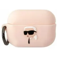 Karl Lagerfeld Etui Klap2Runikp Apple Airpods Pro 2 cover /Pink Silicone Head 3D  Kld1414 3666339099251