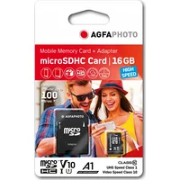 Karta Agfaphoto Sdhc Microsdhc 16 Gb Class 10 Uhs-I/U1 A1 V10 Sb6030  10580 4250255102356 646534