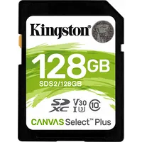 Karta Kingston Canvas Select Plus Sdxc 128 Gb Class 10 Uhs-I/U3 V30 Sds2/128Gb  0740617298055