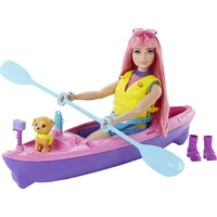 Barbie Mattel Kemping - Daisy  kajak Hdf75 Gxp-811955 0194735022427