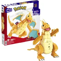 Mattel Mega Construx Pokemon Dragonite Hkt25 387El  0194735107919