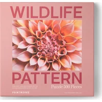 Most Wanted Gifts Puzzle 500 Wildlife Pattern Dahlia  490972 7350108172868