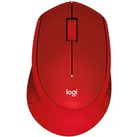 Logitech  M330 Wireless Mouse - Silent Plus Red 910-004911 5099206066694