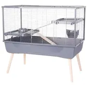 Zolux Neolife 100 grey - rabbit cage  205660Gri 3336022056600 Dmzzoukla0011