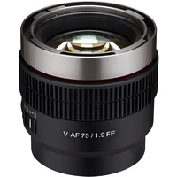 Samyang V-Af 75Mm T1.9 Fe lens for Sony  F1414806101 8809298888503