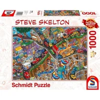 Schmidt  Puzzle Pq 1000 Steve Skeleton G3 474462 4001504599669