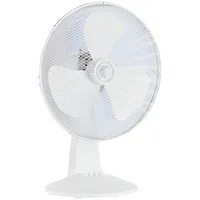 Midea Table fan, 40W, 40Cm, 3 speeds, mechanical, noise level 50-60 dB, Oscillation  80, Tilting 24 -12 Ft40-21M 6939924843537