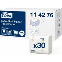 Tork - Papier toaletowy w składce,  Premium 114276 7310791199283