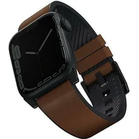 Uniq Pasek Straden Apple Watch 4/5/6/7/Se 44/45Mm Leather Hybrid Strap /Brown  Uniq587Br 8886463679630