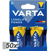 30X2 Varta Longlife Power Mono D Lr 20  Vpe Master 172967