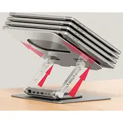 Adjustable laptop stand  Usb-C Hdmi hub Unitek D1109B01 Pd 100W 4894160053633 Mobutkakn0004