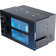 Alphacool Es 2U Ausgleichsbehlter fr D5 Durchfluss-/Temperatursensor  13741/14729902 4250197137416