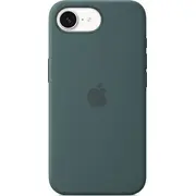 Apple iPhone 16E Silicone Case Lake Green  Md3X4Zm/A 195950217346