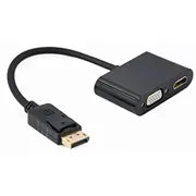 Av Gembird  Display port męski do Hdmi Vga żeński A-Dpm-Hdmifvgaf-01 8716309124355