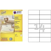 Avery Zweckform Etyk.zf 3653 105X42,3 B.mar./1400 Etykieta - 