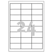Avery Zweckform Etyk.zf 3658 64,6X33,8 Mar.g/D 2400 Etykieta -  3658/1470760 4004182036587
