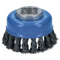 Bosch X-Lock cup brush Heavy for Metal 75Mm, knotted O 0.5Mm wire  2608620727 3165140954136