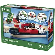Brio Cargo Harbour Set 33061  7312350330618