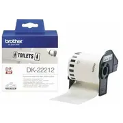 Brother  62Mm x 15.24M, , 1 Dk22212Drukowania etykiet Dk22212 4977766628211