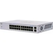Cisco switch Cbs110-24T, 24Xgbe Rj45, 2Xsfp Combo with 2 Gbe, fanless - Refresh  Cbs110-24T-Eu-Rf 889728493826