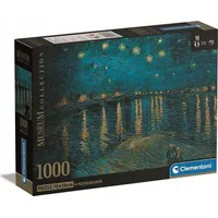 Clementoni Cle puzzle 1000 Compact Museum Orsayvangogh 39789  8005125397891