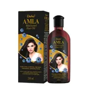 Dabur Amla Blackseed Hair Oil o do włosów z organiczną czarnuszką 200Ml  5022496019606