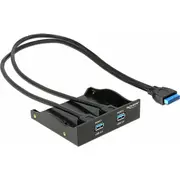 Delock Panel przedni 3.5 / 2X Usb 3.0 61896  4043619618965