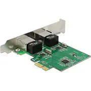 Delock Pci Express karta  2 x Gigabit Lan 89999 4043619899999
