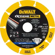 Dewalt  Extreme Metal 125X22.23X1.3Mm Dt40252-Qz 5035048545300